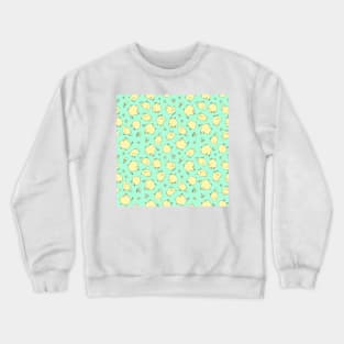 funny little chickens, baby print Crewneck Sweatshirt